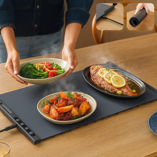 HotMat™ – Inteligentna Mata Grzewcza z Regulacją Temperatury i Timerem